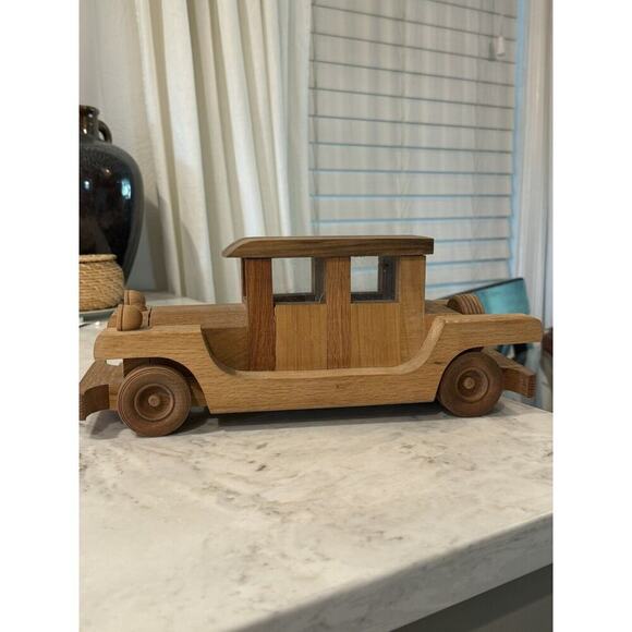 Vintage Handmade Wooden Truck Handcrafted Classic Collectible Boys Room Nursery - Picture 5 of 13
